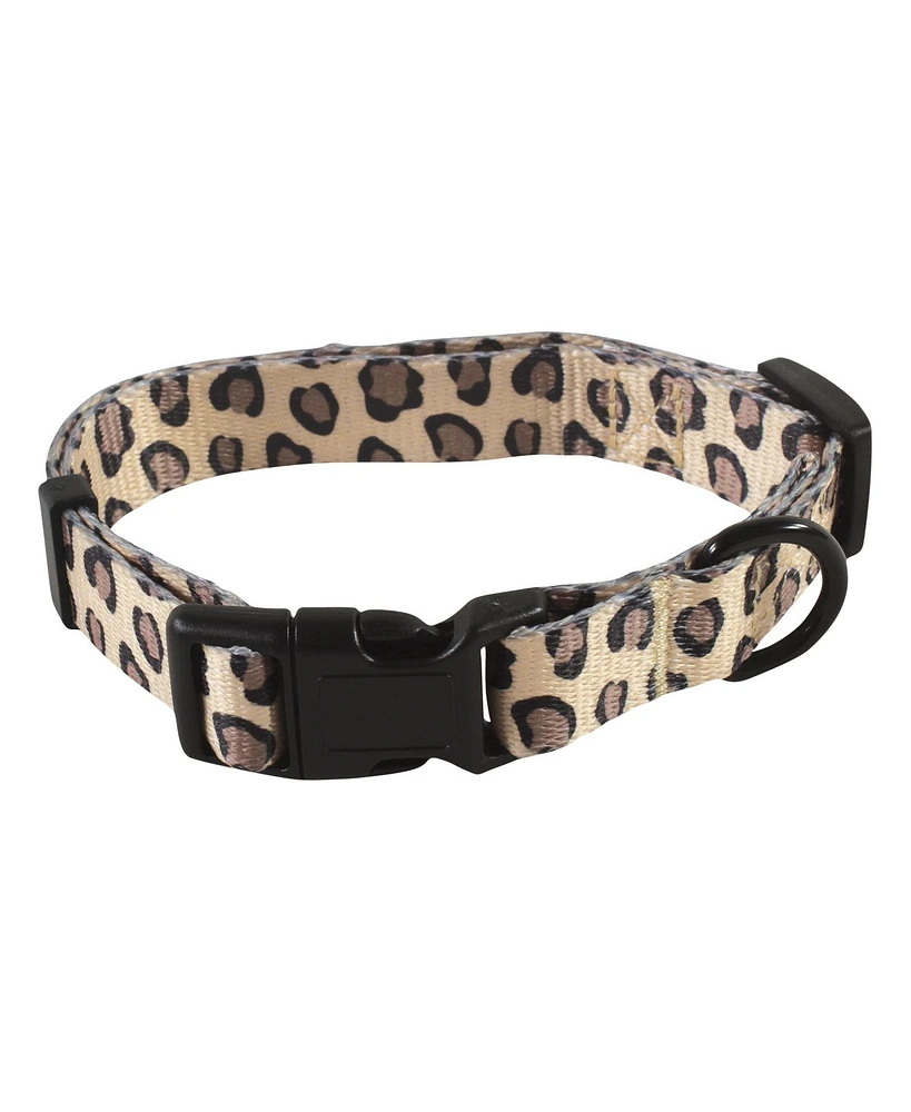 Luvable Friends Unisex Pet Collar, Leopard