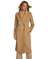 Donna Karan New York Women's Double-Breasted Reefer Coat