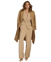 Donna Karan New York Women's Double-Breasted Reefer Coat