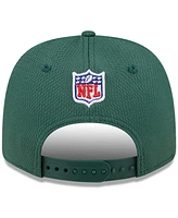 New Era Men's Green Green Bay Packers 2024 Sideline 9SEVENTY Stretch-Snap Hat