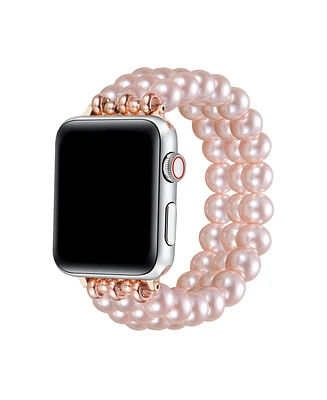 Posh Tech Violet Faux Cultivated Pearl Band for Apple Watch 44,45,46,49mm