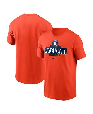 Nike Men's Orange Houston Astros Local Home Town T-Shirt