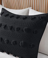 Intelligent Design Lucy Clip Jacquard 3-Piece Comforter Set, King/California King