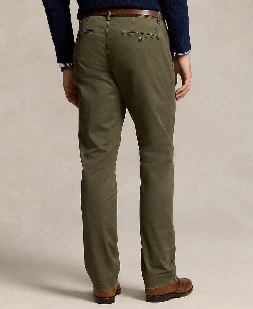 Polo Ralph Lauren Men's Stretch Straight Fit Washed Chino Pants