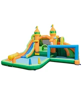 Vebreda Kids Inflatable Water Slide for Yard Lawn (Without Blower)