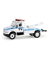 Greenlight Collectibles 1/64 2019 International Durastar 4400 Tow Truck Ny Nj Port Authority Police Hd Trucks 33250-a