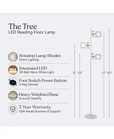Brightech Tree 60" Modern Led Floor Lamp with Adjustable Heads