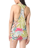 Vince Camuto Women's Printed Sleeveless Cover-Up Dress