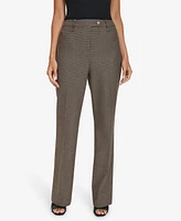 Calvin Klein Petite Mid Rise Straight Leg Pants