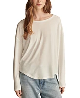 Lucky Brand Women's Cloud Long-Sleeve T-Shirt