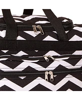 World Traveler Chevron 16-Inch Gym Bag Duffle