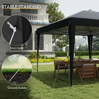 Pop-Up Canopy: 10x20, Heavy Duty, Outdoor Shelter w/ Carry Bag
