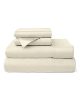 Cosy House Collection 100% Bamboo Viscose - Bed Sheet Set Cooling, Breathable