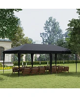 Streamdale Furniture Pop-Up Canopy: 10x20, Heavy Duty, Outdoor Shelter w/ Carry Bag