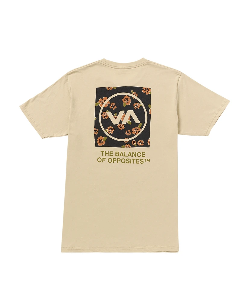 Rvca Men's Floral Circle T-Shirts