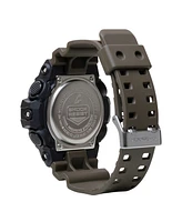 G-Shock Men's Japanese Quartz Black Resin Watch, 53.4mm, GA710TU-1A3