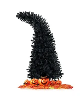 Skonyon 7 Feet Pre-Lit Halloween Tree 8 Flash Modes with 400 Lights