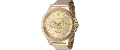 TechnoMarine Men's Tm-822024 MoonSun Quartz Chronograph Gold