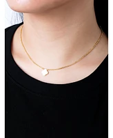 Devata Clover Chain Necklace in 14K Gold, 16 in adj to 18 in, approx. 4.1 grams