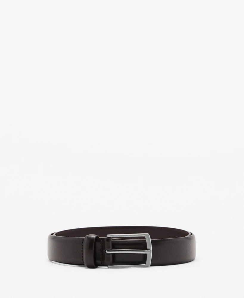 Mango Men's Leather Belt