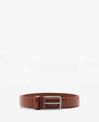 Mango Men's Leather Belt