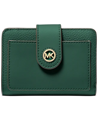 Michael Kors Charm Small Tab Compact Pocket Wallet