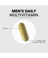 Codeage Men's Fermented Multivitamin - Daily Multivitamin, 25+ Vitamins & Minerals, Fermented, Organic Whole Foods, Probiotics Supplement