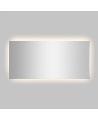 Jonathan Y Nora Rectangular Frameless Anti-Fog Aluminum Back Lit Tri Color Led Bathroom Vanity Mirror