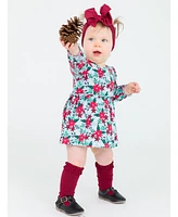 RuffleButts Toddler 3-Pack Knee High Socks