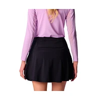 G Lifestyle Clothing Women's Back Yoke Ruffle Skort