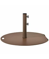 Skonyon 50 lbs Umbrella Base Stand with Wheels for Patio