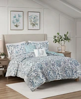 Madison Park Bonnie Seersucker 5-Pc. Comforter Set, Full/Queen