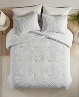 Madison Park Everly Woven Medallion 3-Pc. Comforter Set, King/California King