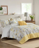 Madison Park Prairie Seersucker 5-Pc. Comforter Set