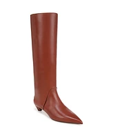 Franco Sarto Women's Martin Pointed Toe Knee High Dress Boots