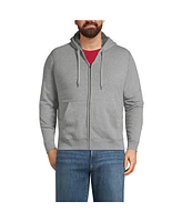 Lands' End Big & Tall Serious Sweats Full Zip High Pile Fleece Hoodie