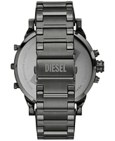 Diesel Men's Mr. Daddy Quartz Chronograph Gunmetal Stainless Steel 57mm