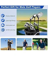 Skonyon Men's 9 Pieces Complete Golf Club Set-Gray