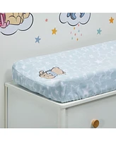 Bedtime Originals Disney Baby Starlight Pooh Blue/White Stars Changing Pad Cover