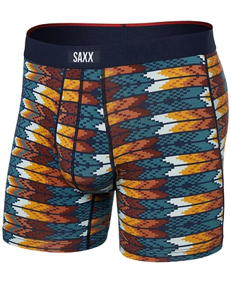 Saxx Men's Vibe Xtra Slim-Fit Printed Boxer Briefs