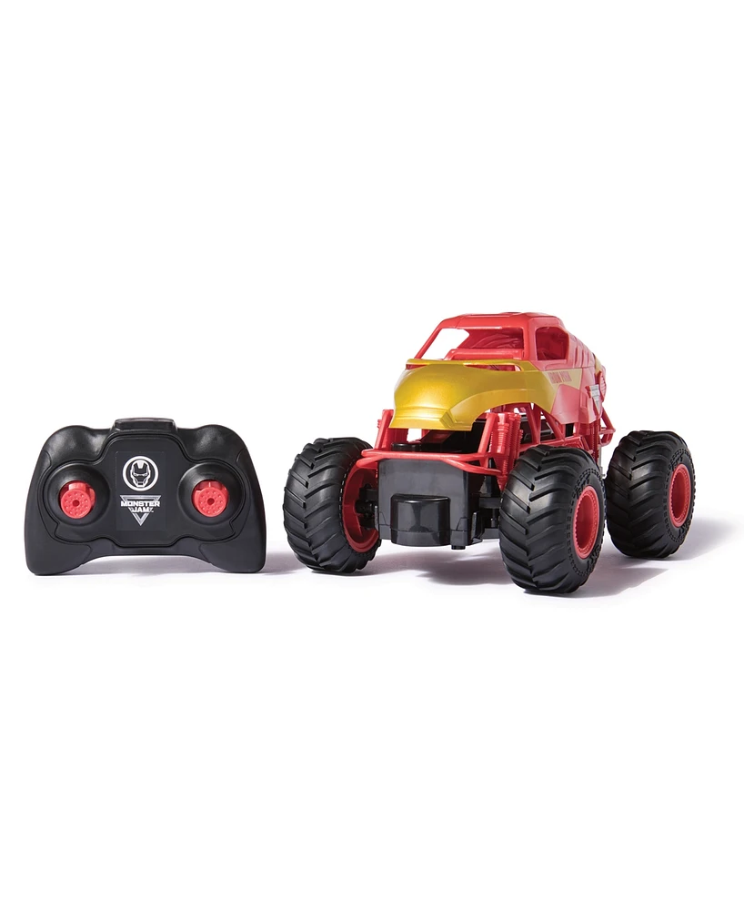 Monster Jam Marvel Iron Man Remote Control Monster Truck