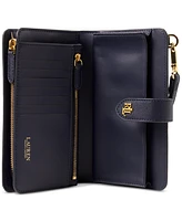 Lauren Ralph Lauren Crosshatch Leather Tech Wristlet