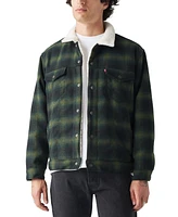 Levi's Men's Relaxed-Fit Scottie Plaid Trucker Jacket