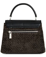 On 34th Tandii Woven Crystal Small Satchel Crossbody