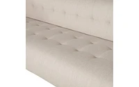 Streamdale Furniture Contemporary Sectional Sofa With Tufted Stitch And Rubberwood Legs