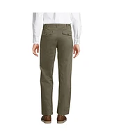 Lands' End Men's Comfort Waist Relaxed Fit Pleated Knockabout Chino Pants