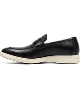 Stacy Adams Men's Spencer Moc Toe Penny Slip On Shoes