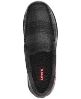 Levi's Men's Fields Buffalo Plaid Slippers