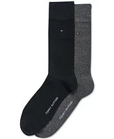 Tommy Hilfiger Men's 2-Pk. Solid Dress Socks