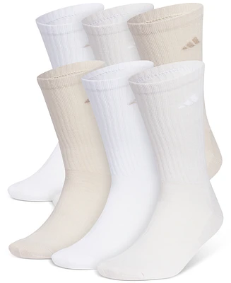 adidas Men's 6-Pk. Athletic Cushioned Crew Socks